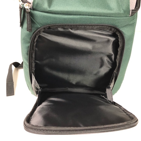 Green Bay Packers Insulated Backpack Cooler 32 Can capacity Tailgate NFL NWT - Picture 6 of 11